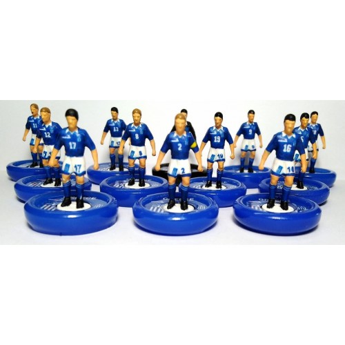 Subbuteo Andrew Table Soccer Greece 1994 World Cup Team on WSB Professional Bases